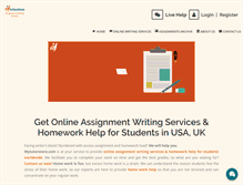 Tablet Screenshot of mytutorstore.com